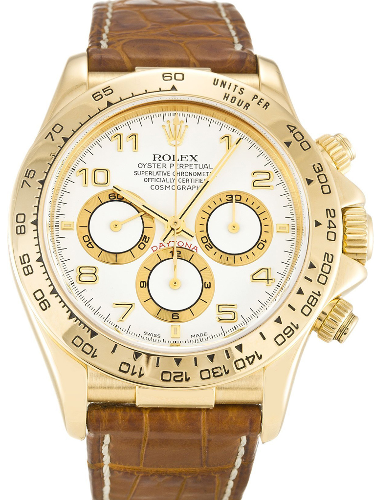 Rolex Daytona 40mm White Dial 16518-2 $299.00