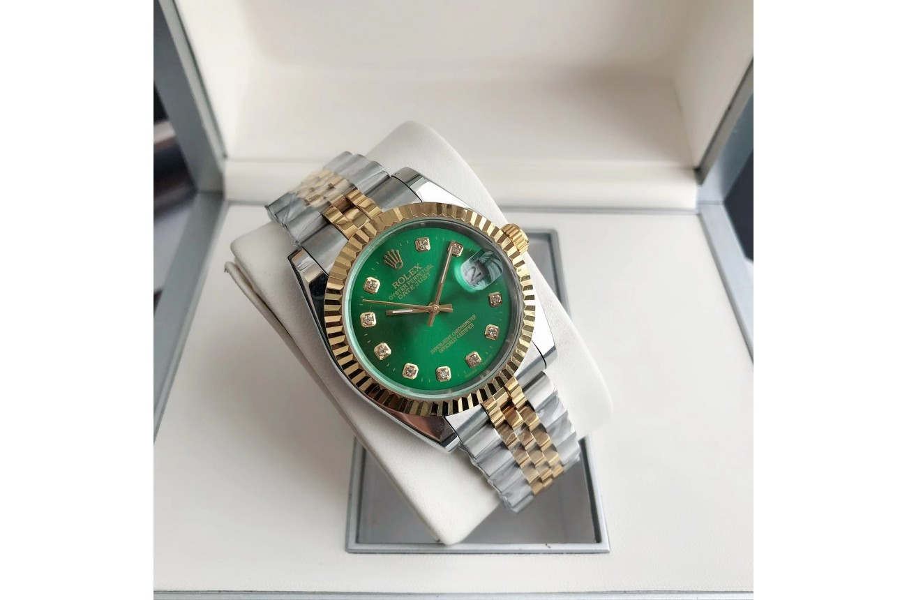 Rolex Datejust 3628mm RGSS Jub GreenDial $798.00