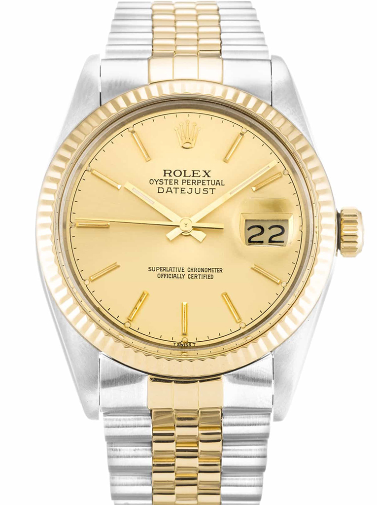 Rolex Datejust 36mm Champagne Dial 16013 $349