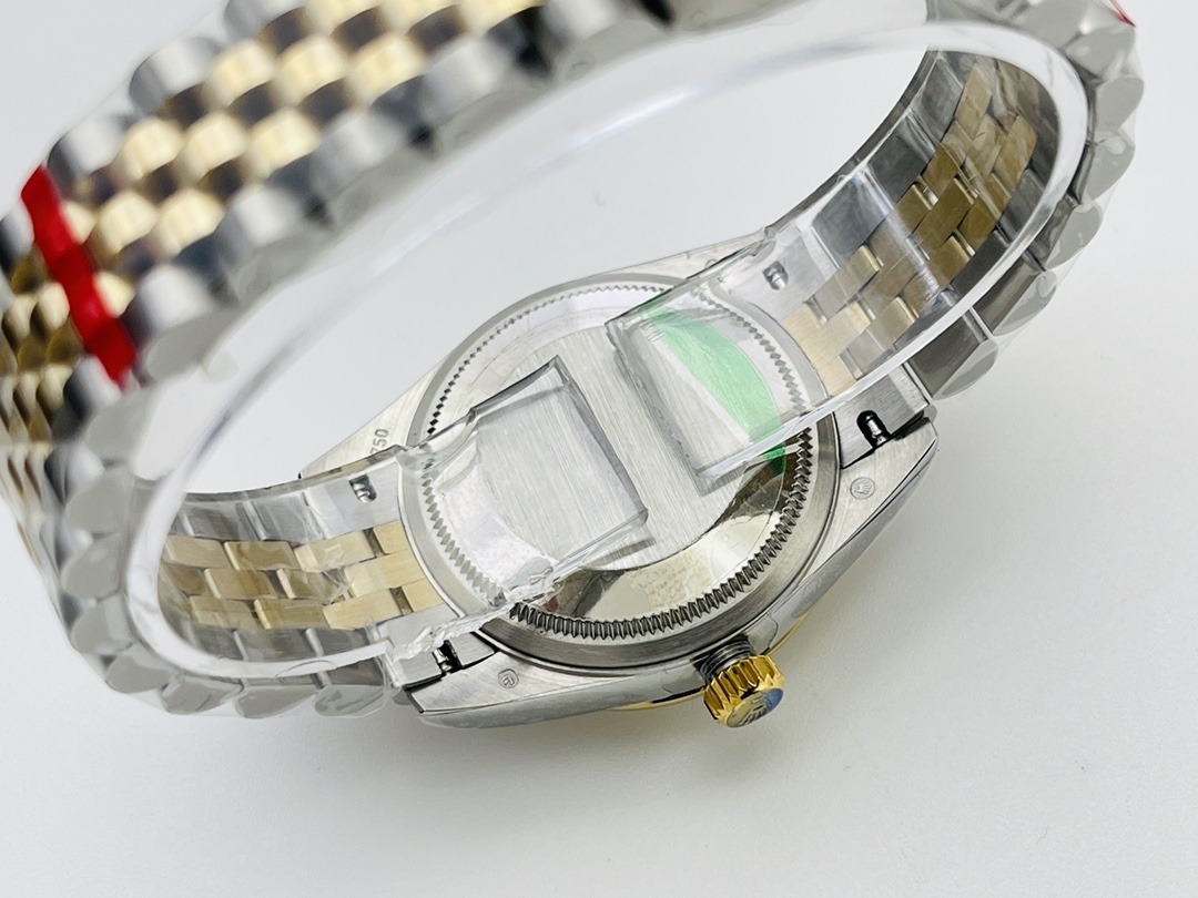 Rolex Datejust 36mm Gold Palm Motif Dial 126233 $399.00