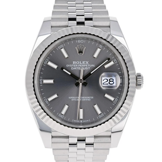 Superclone Rolex Datejust 41mm Rhodium Dial 126334 Jubilee $899.00