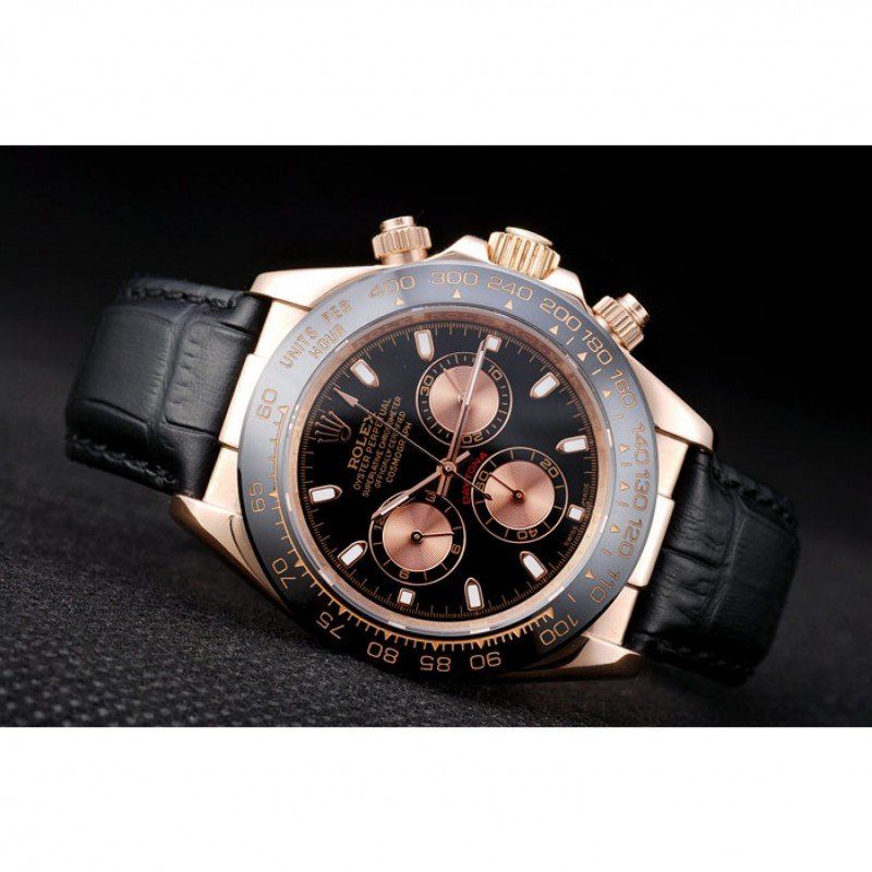 Rolex Daytona 39mm Black Dial REP016831 $299.00