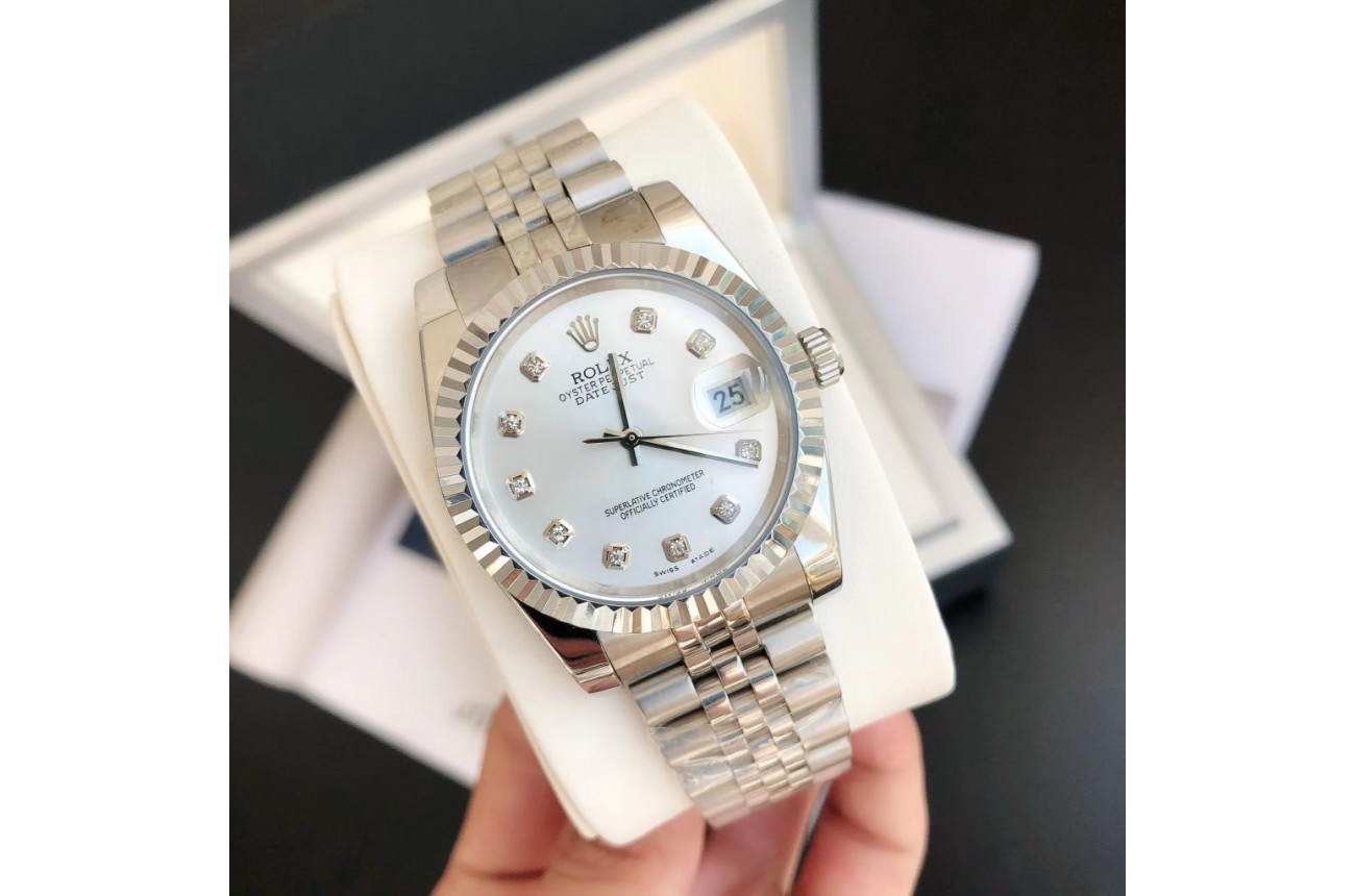 Rolex Datejust 3628mm SSSS Jub Sliver Dia $798.00