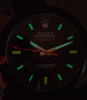ROLEX WALL CLOCK – MILGAUSS BLACK $269.00