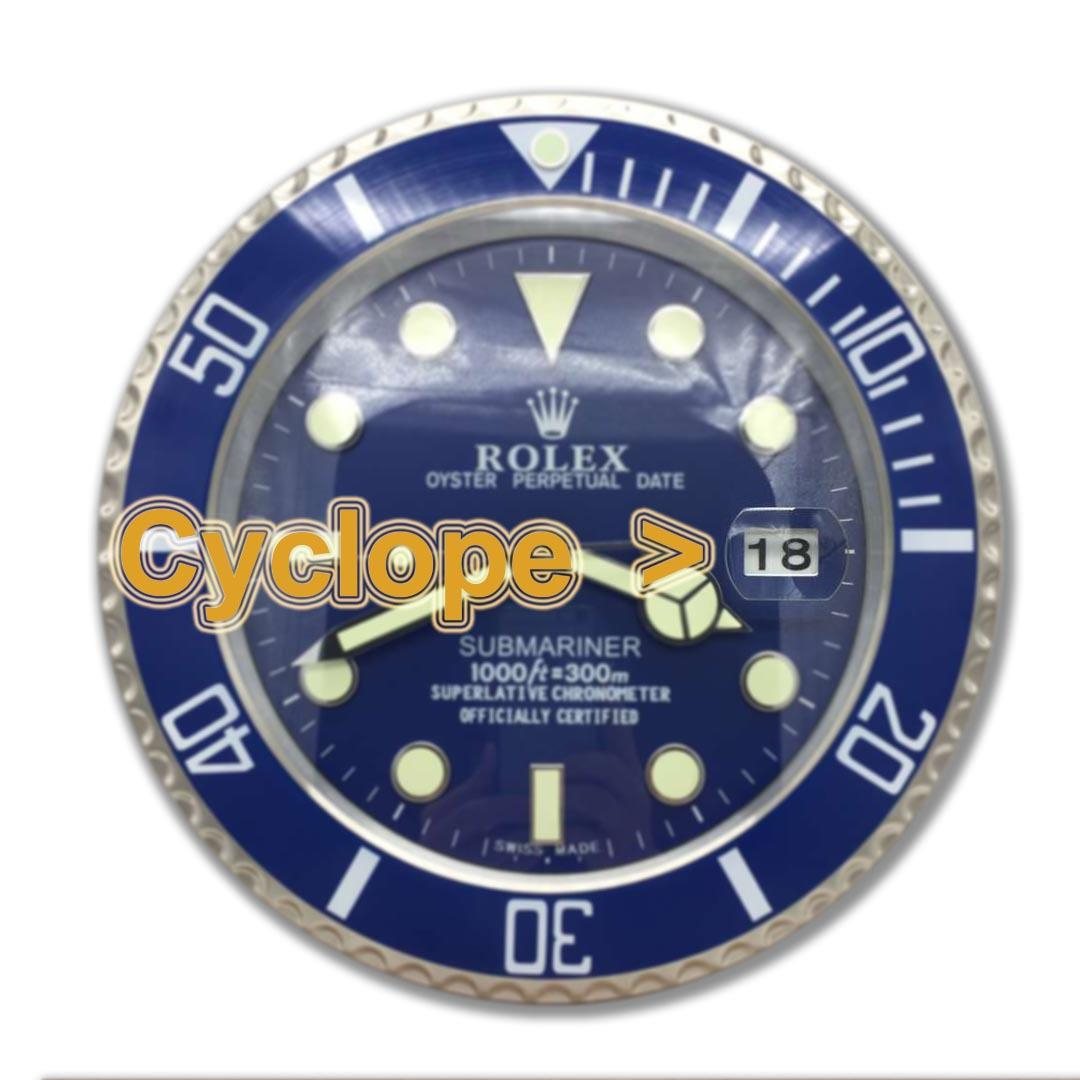ROLEX WALL CLOCK – SUBMARINER VIVID BLUE DIAL $269.00 – $298.00