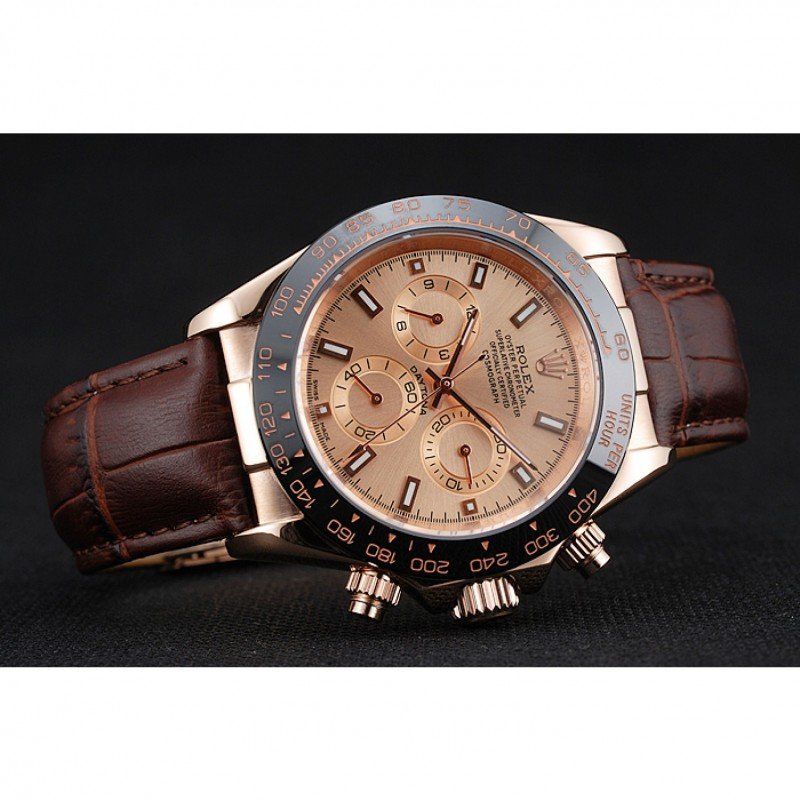Rolex Daytona 39mm Rose-Gold Dial 1454243 $299.00