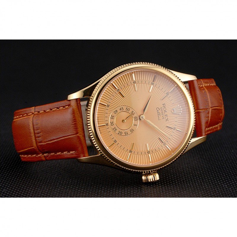 Superclone Rolex Cellini 38mm Gold Dial REP016789 $999.00