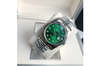 Rolex Datejust 36/28mm SS/SS Jub Green/Dia $599.00