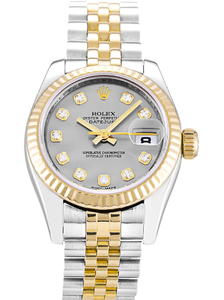 Rolex Lady-Datejust 26mm Silver Dial 179173 $399.00
