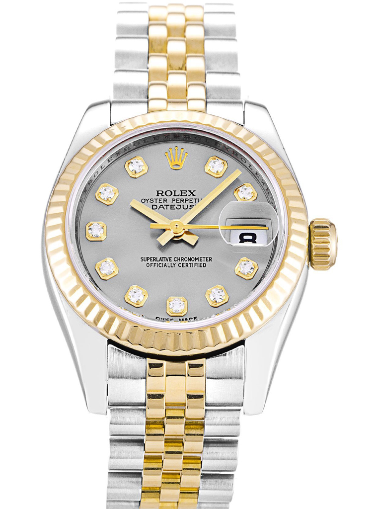 Rolex Lady-Datejust 26mm Silver Dial 179173 $399.00