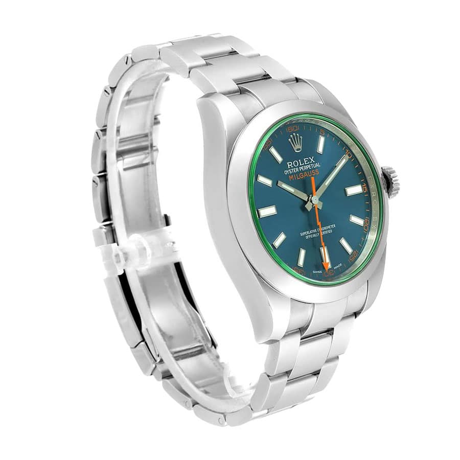 Rolex Milgauss 40mm Blue Dial 116400GV $399.00