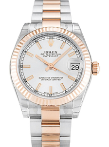 Rolex Datejust Mid-Size 31mm Silver Dial 178271 $399.00