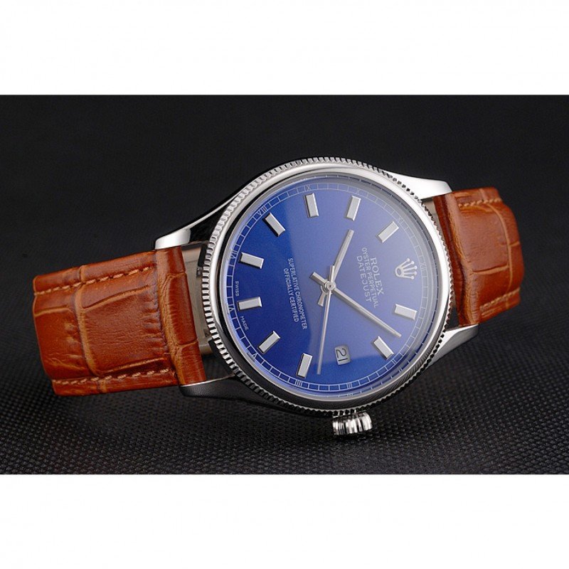 Superclone Rolex Datejust 38mm Blue Dial REP016817 $999.00