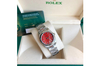 Rolex Oyster Perpetual 31/41mm SS/SS Red/Stk $599.00