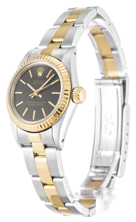 Rolex Oyster Perpetual Lady 26mm Silver Dial 176210 $399.00