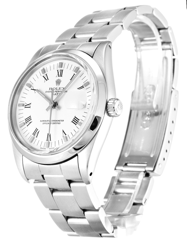 Rolex Oyster Perpetual Date 34mm White Dial 15000 $399.00