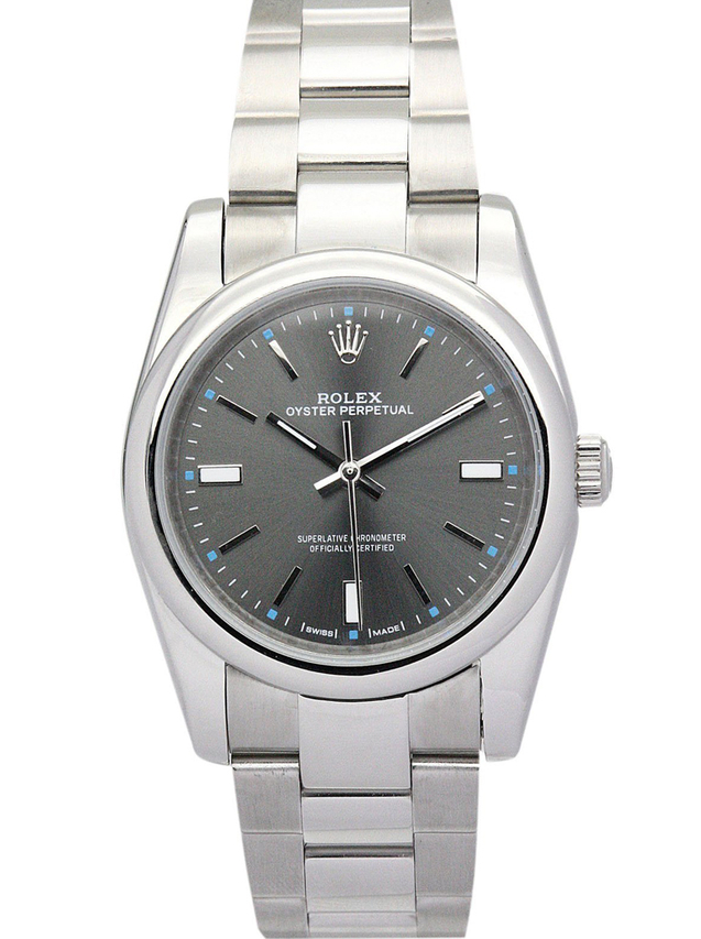 Rolex Oyster Perpetual Lady 31mm Black Dial 177200-2 $399.00