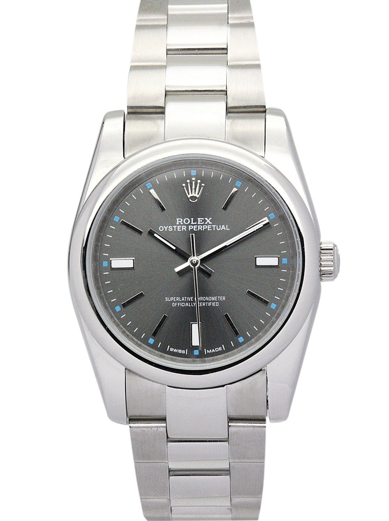 Rolex Oyster Perpetual Lady 31mm Black Dial 177200-2 $399.00