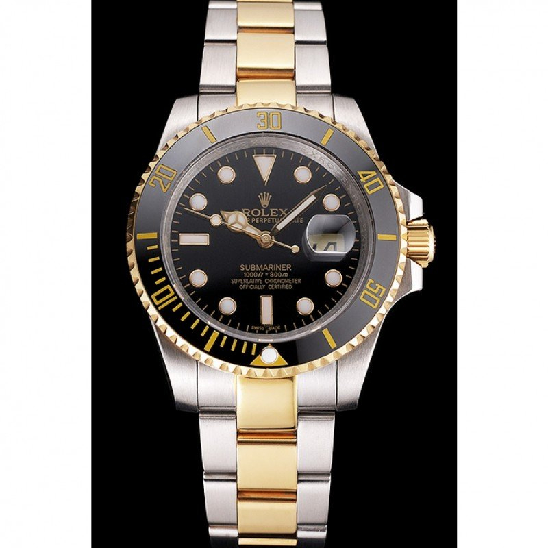 Superclone Rolex Submariner 41mm Black Dial PR16233BG $999.00