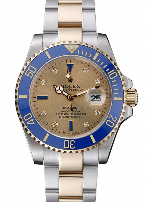 Rolex Submariner 42mm Gold Dial rl55 $399.00