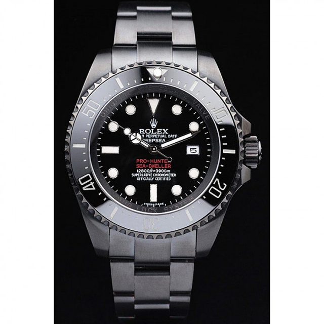 Superclone Rolex Deepsea 42mm Black Dial REP016819 $999.00