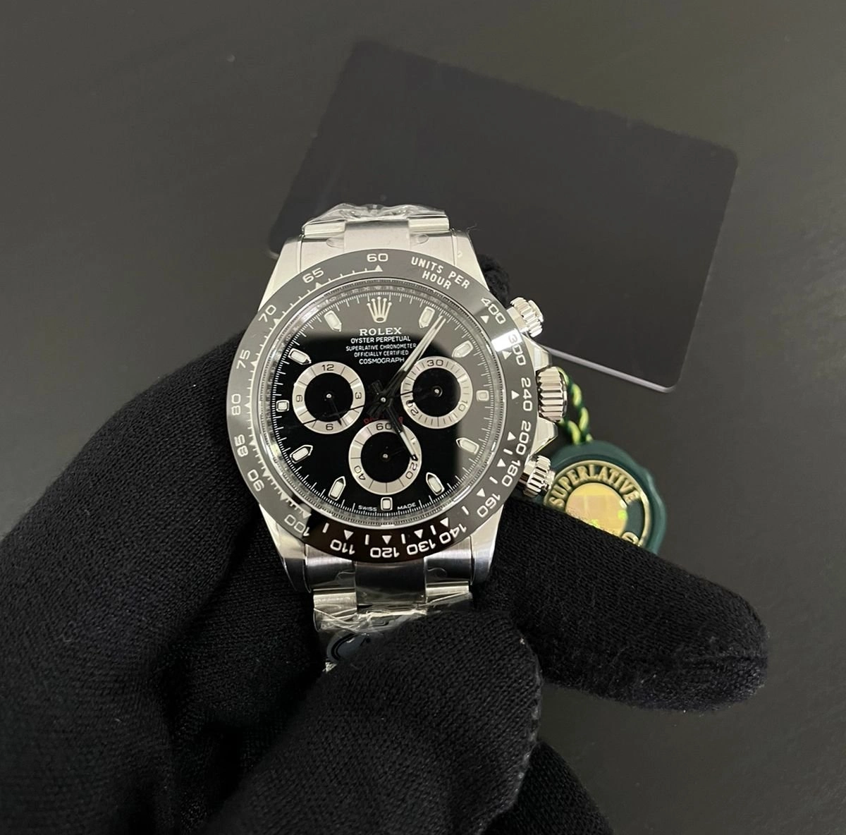 Superclone Rolex Daytona “Reverse Panda” Black Dial 116500LN $599.00 – $1,329.00