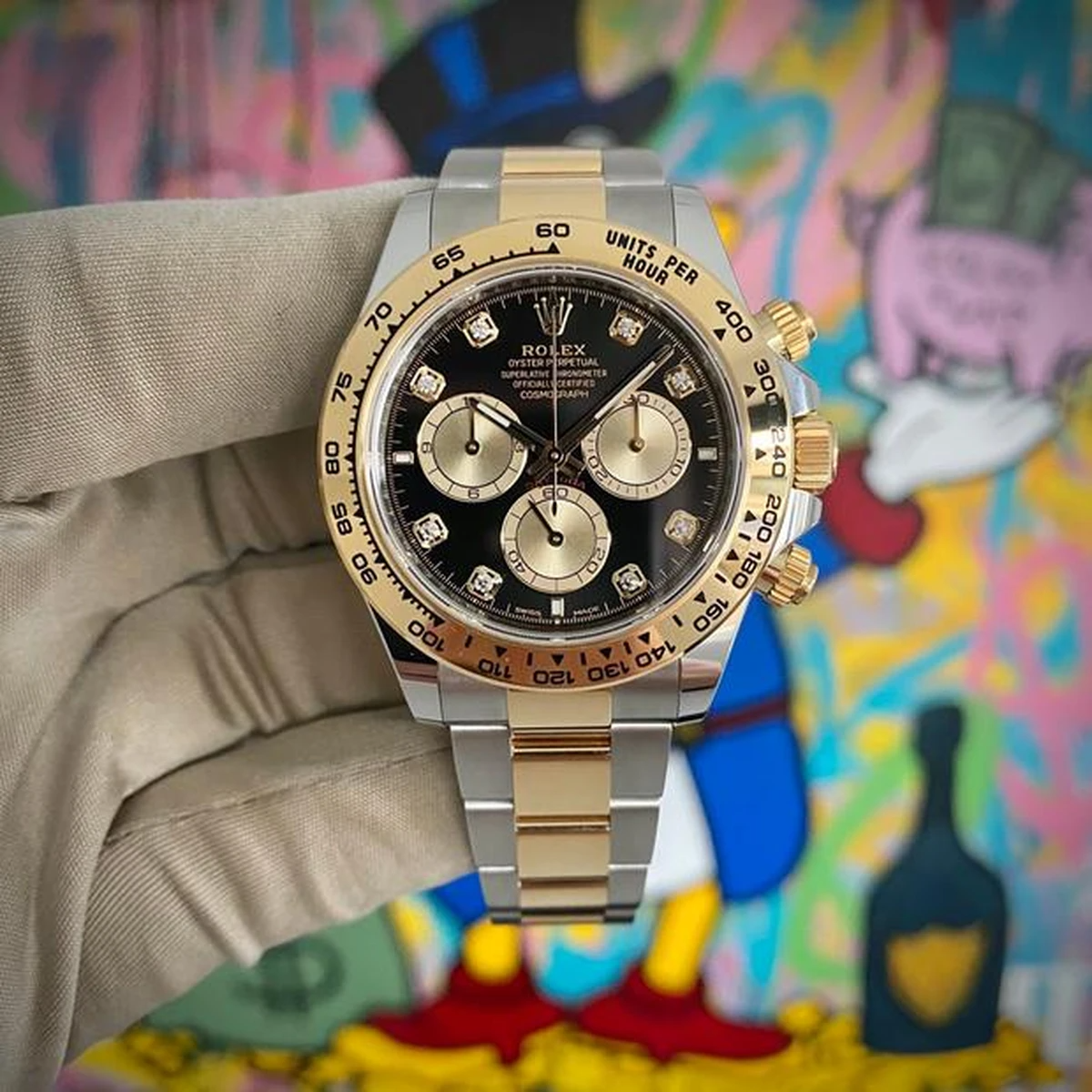 Superclone Rolex Daytona 40 mm Bright black Dial 126503 $599.00 – $1,329.00