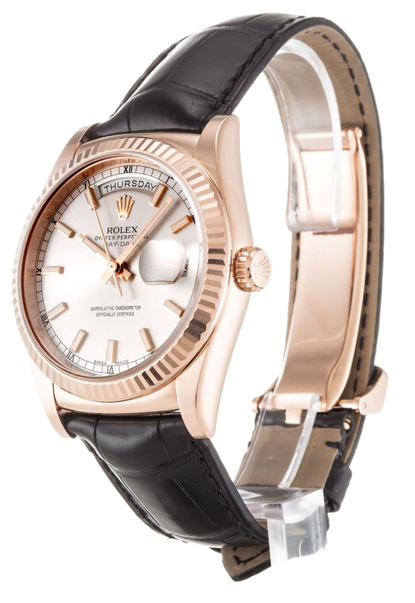 Rolex Day-Date 36mm Silver Dial 118135 $399.00