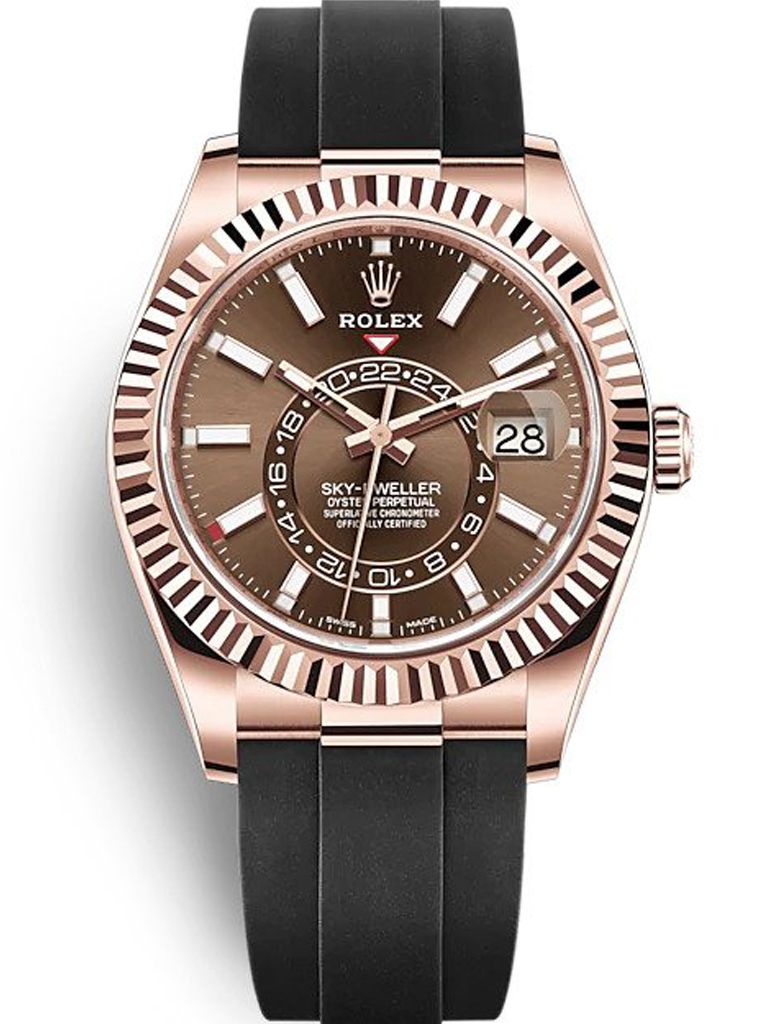 Rolex Sky-Dweller 42mm Chocolate Dial 326235 $360.00