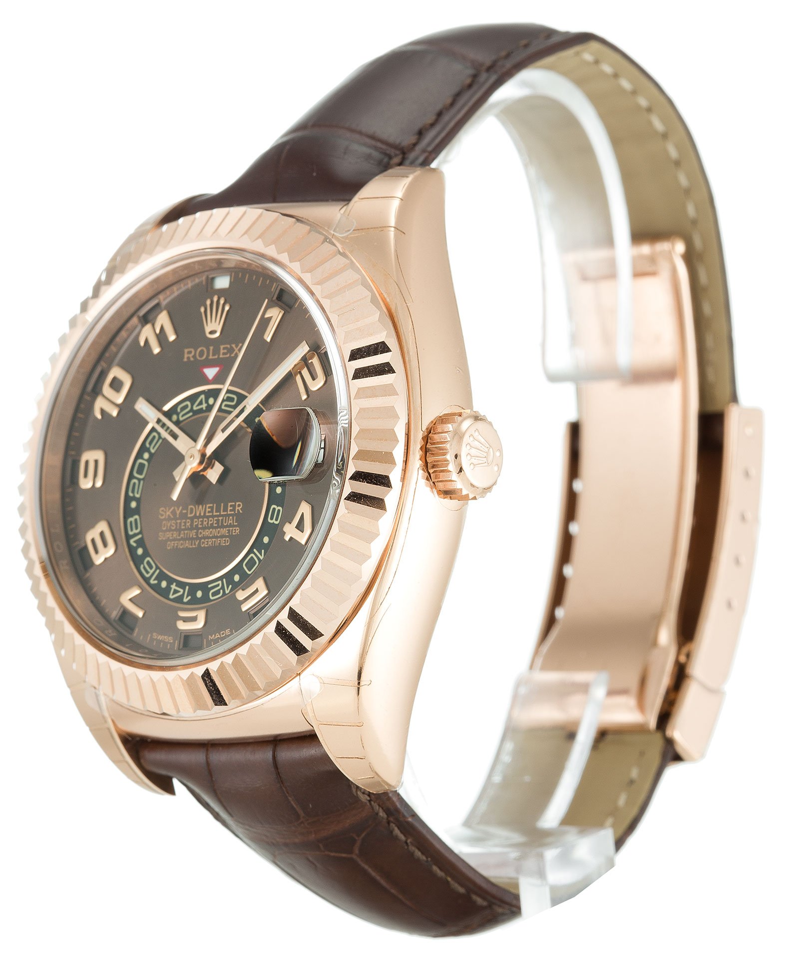 Rolex Sky-Dweller 42mm Brown Dial 326135 $399.00