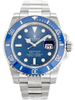 Rolex Submariner 40mm Blue Dial 116619LB “Smurf” $399.00
