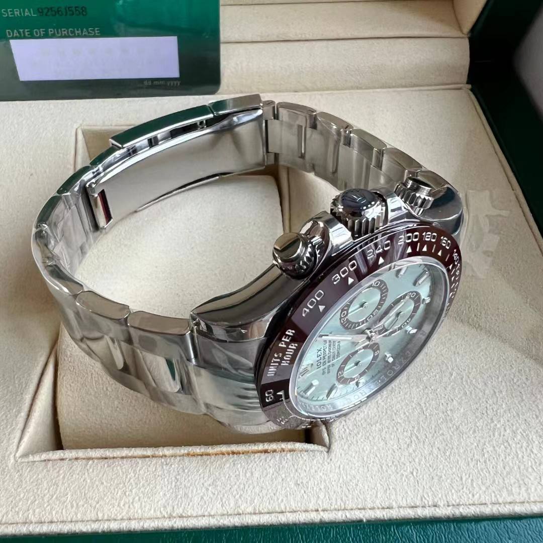 Superclone Rolex Daytona 40 mm Ice blue Dial 126506 “Platona” $599.00 – $1,329.00