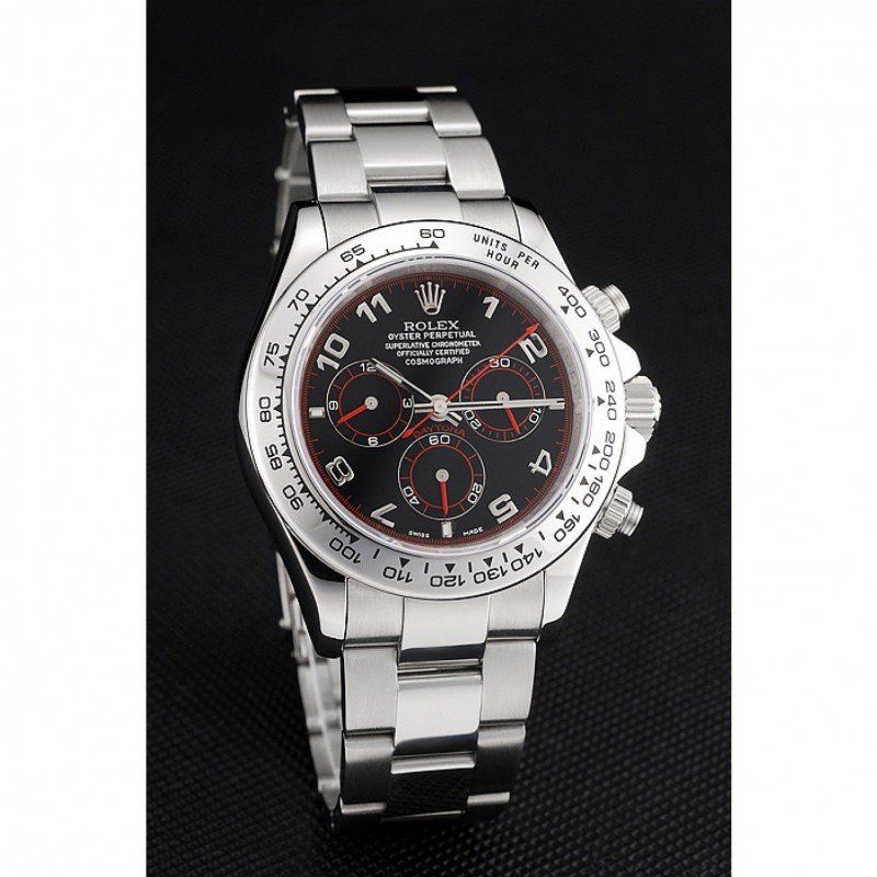 Superclone Rolex Daytona 39mm Black Dial 80296 $599.00 – $1,329.00