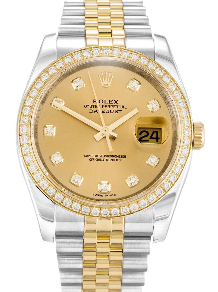 Rolex Datejust 36mm Champagne Dial 116243 $399.00