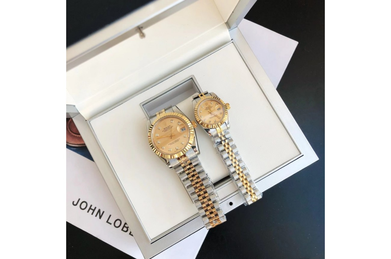 Rolex Datejust 36/28mm RGSS Jub Gold/Dial $798.00