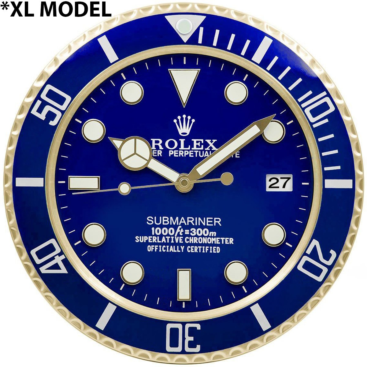 ROLEX WALL CLOCK – “XL” SUBMARINER $299.00 – $328.00