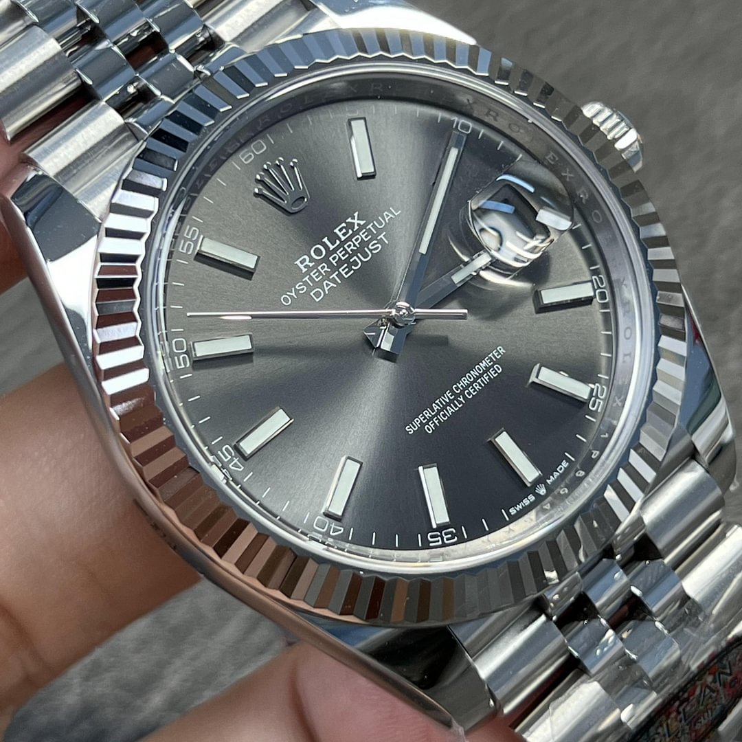 Superclone Rolex Datejust 41mm Rhodium Dial 126334 Jubilee $899.00