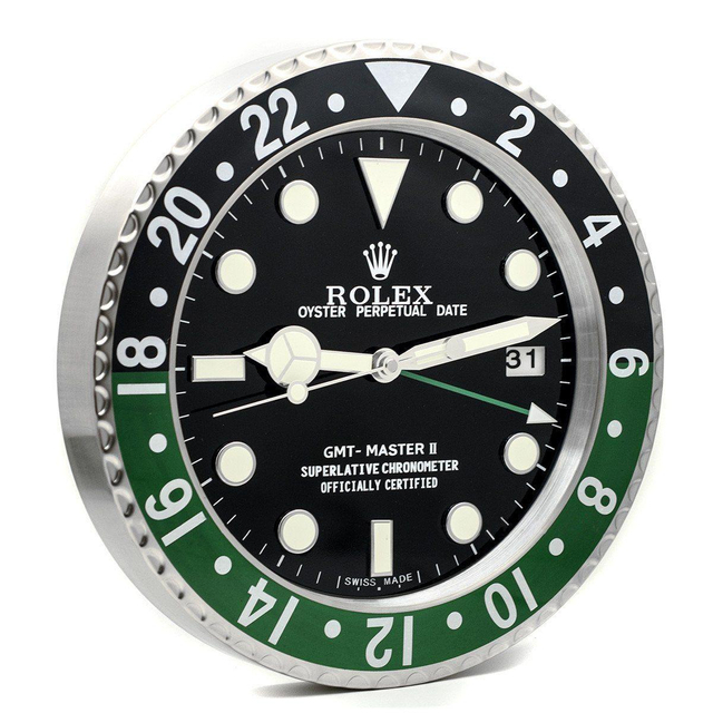 ROLEX WALL CLOCK – GMT MASTER II ‘SPRITE’ $269.00 – $298.00