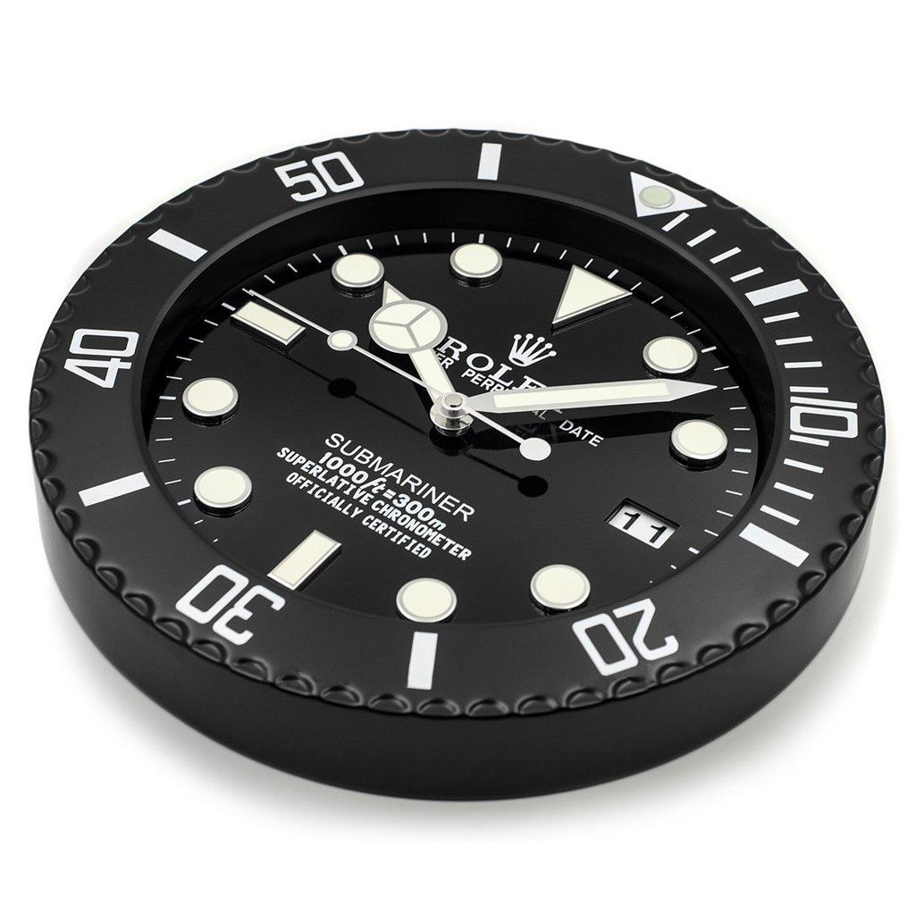 ROLEX WALL CLOCK – SUBMARINER BLACK $269.00 – $298.00