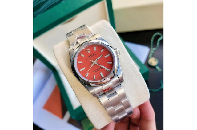 Rolex Oyster Perpetual 3141mm SSSS RedStk $798.00