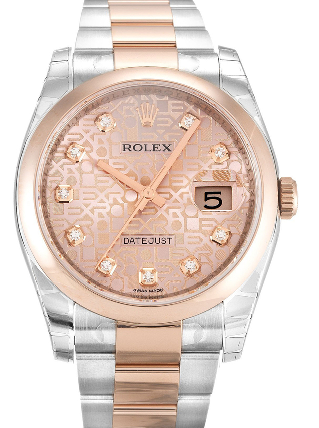 Rolex Datejust 36mm Rose Dial 116201 $399.00