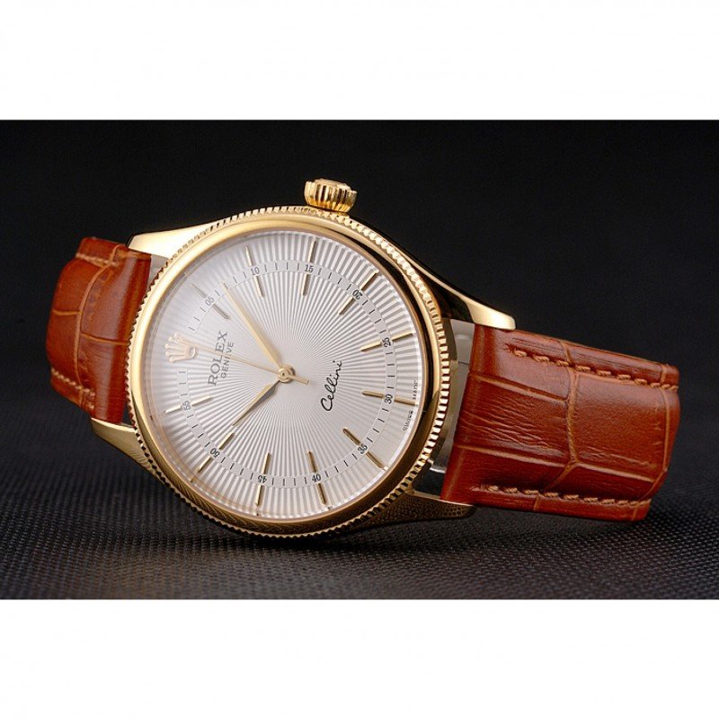 Superclone Rolex Cellini 38mm White Dial REP016793 $999.00
