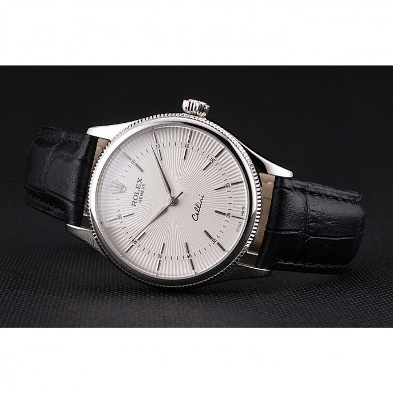Superclone Rolex Cellini 38mm White Dial REP016805 $999.00