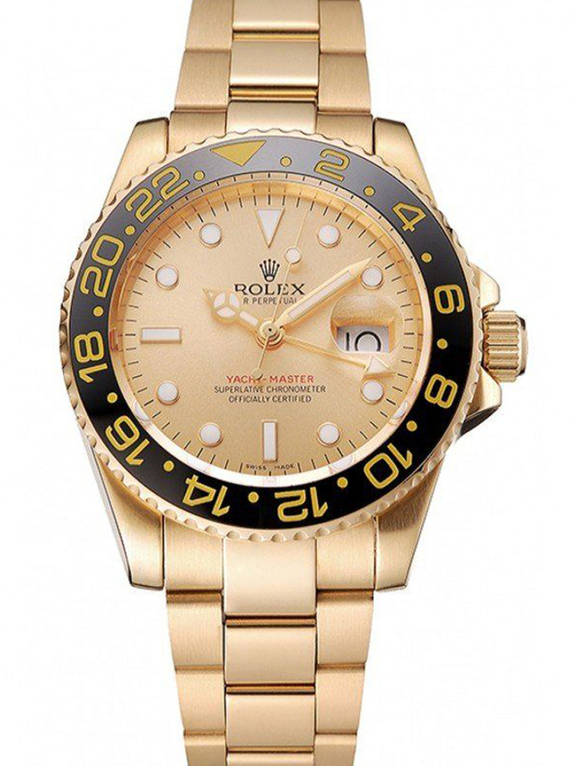 Superclone Rolex GMT-Master II 41mm Gold Dial 1453749 $999.00