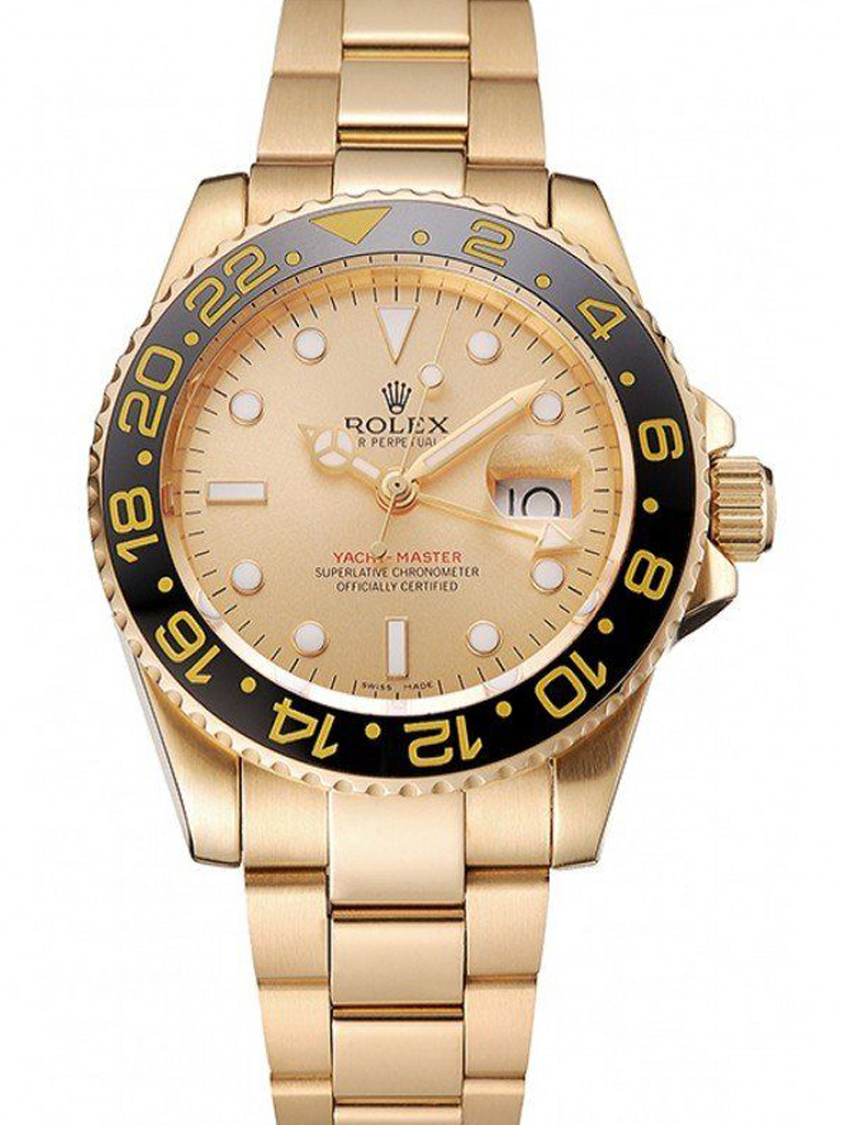 Superclone Rolex GMT-Master II 41mm Gold Dial 1453749 $999.00