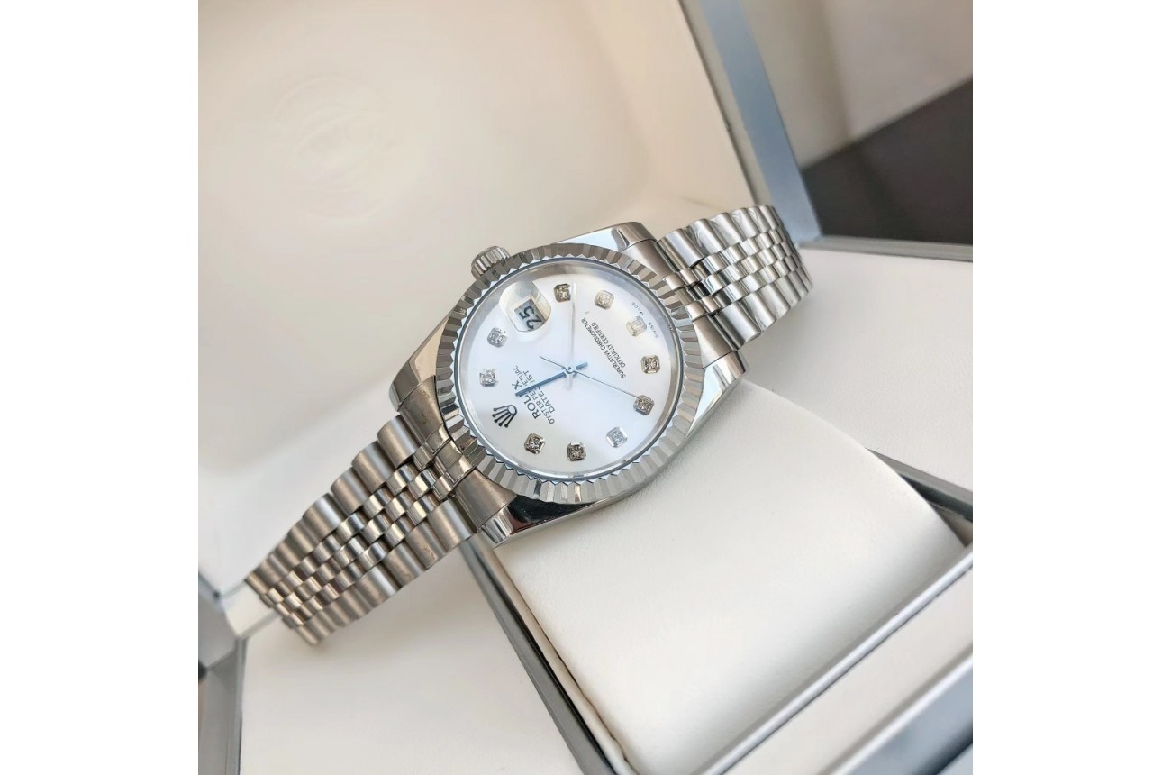 Rolex Datejust 36/28mm SS/SS Jub Sliver/Dia $599.00