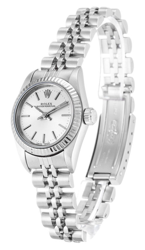 Rolex Oyster Perpetual Lady 24mm Silver Dial 67194 $399.00