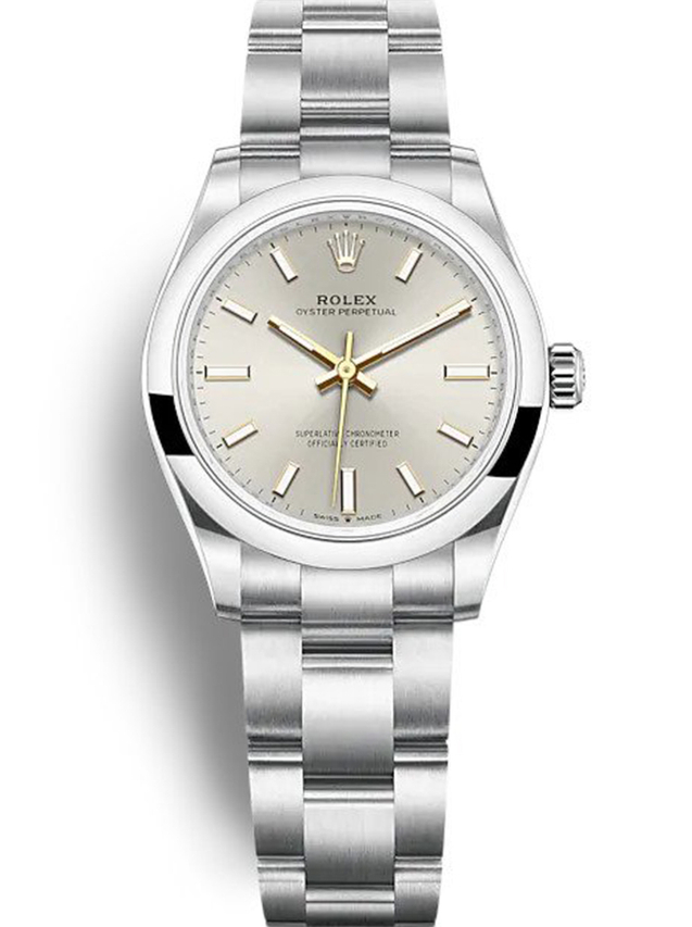 Rolex Oyster Perpetual Lady 31mm Silver Dial 277200 $399.00