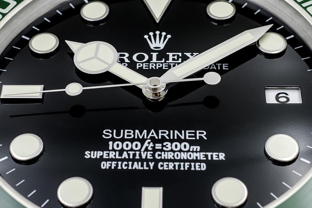 ROLEX WALL CLOCK – SUBMARINER ‘STARBUCK‘ $269.00 – $298.00