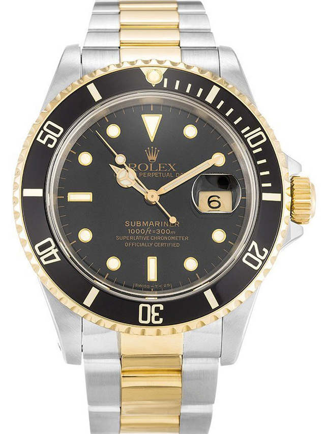 Rolex Submariner 40mm Black Dial 16613 $399.00